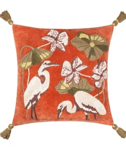Joe Browns A Herons Haven Cushion- Floral Décor|Animal Décor