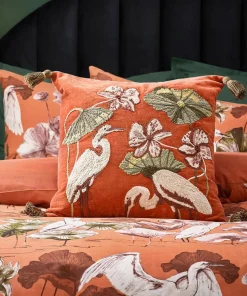 Joe Browns A Herons Haven Cushion- Floral Décor|Animal Décor
