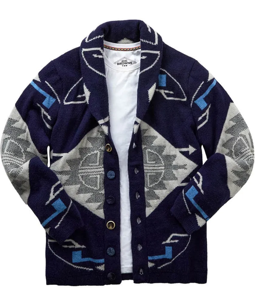 Joe Browns Aim For Adventure Cardigan- Men's Clothing|Layering Essentials