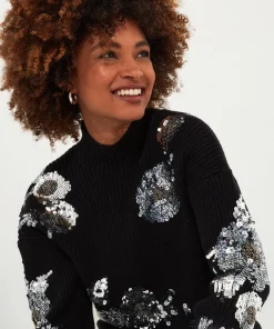 Joe Browns All That Shimmers Sequin Jumper-Women Women's Clothing|Gifts