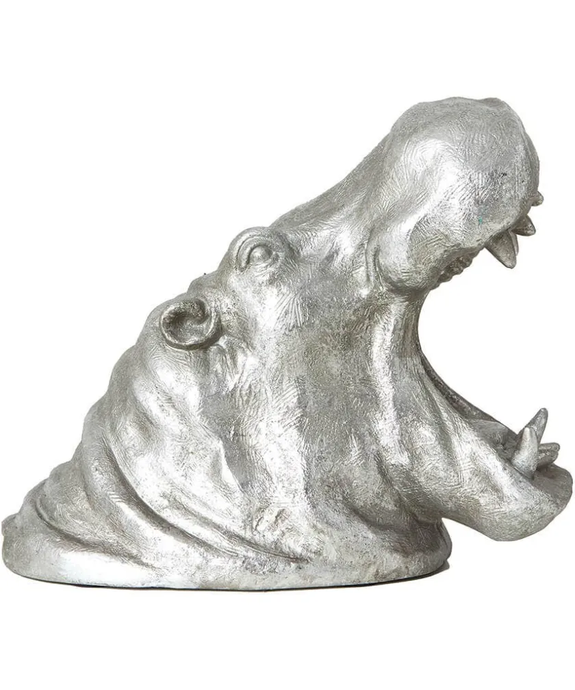 Joe Browns Antique Roaring Hippo Table Lamp- Lighting & Lamps|Animal Décor