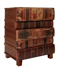 Joe Browns Antique Stacked Books Side Cabinet- Furniture & Storage