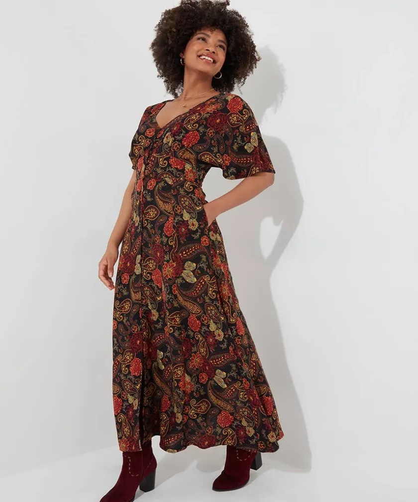 Joe Browns Autumn Colours Dress-Women Petite Collection|Dresses
