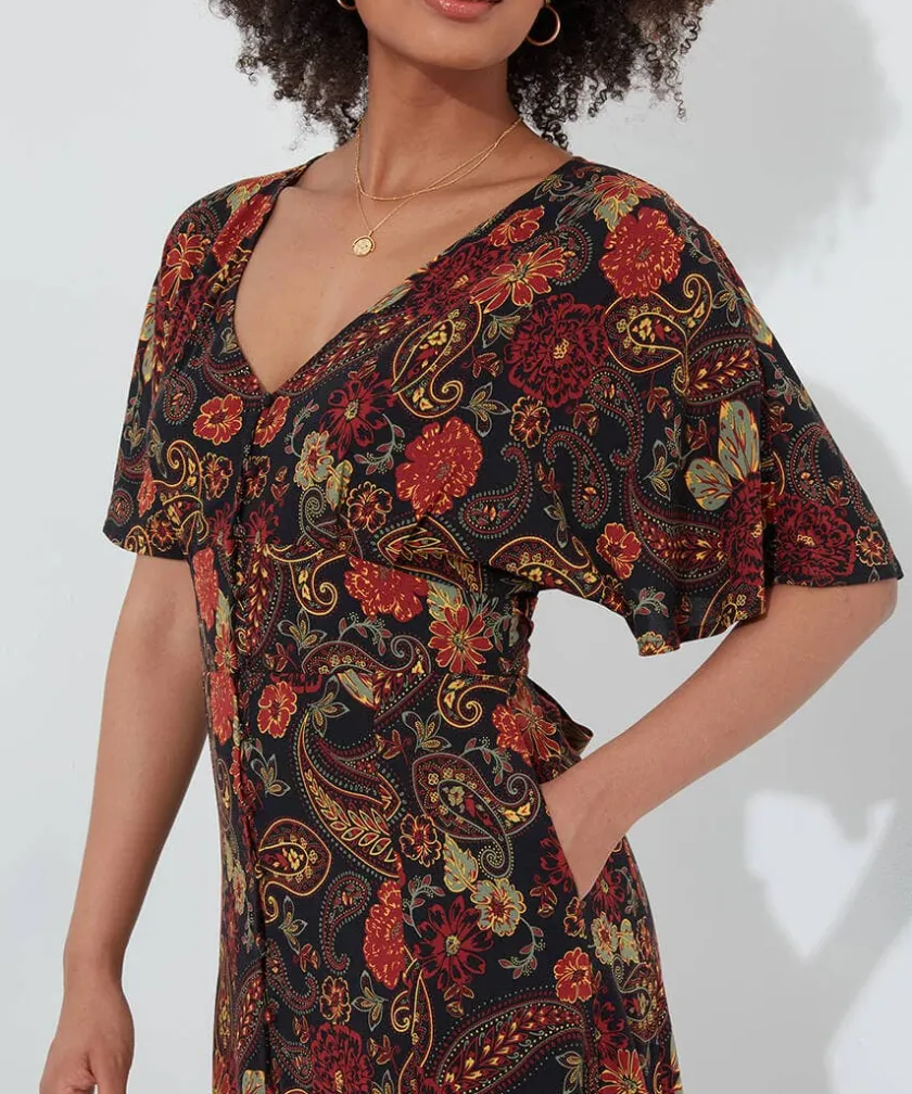 Joe Browns Autumn Colours Dress-Women Petite Collection|Dresses