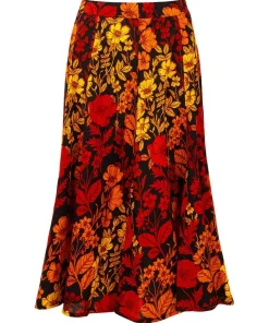 Joe Browns Autumn Florals Skirt-Women Skirts