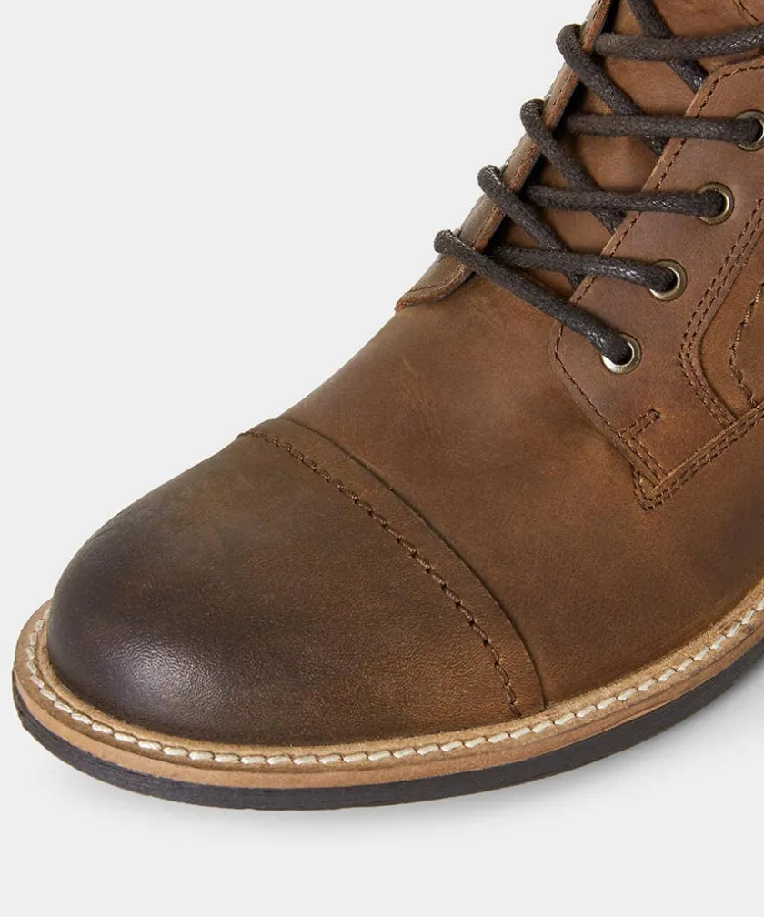 Joe Browns Aviator Borg Lined Oiled Boots- Boots|Shoes, Boots & Trainers