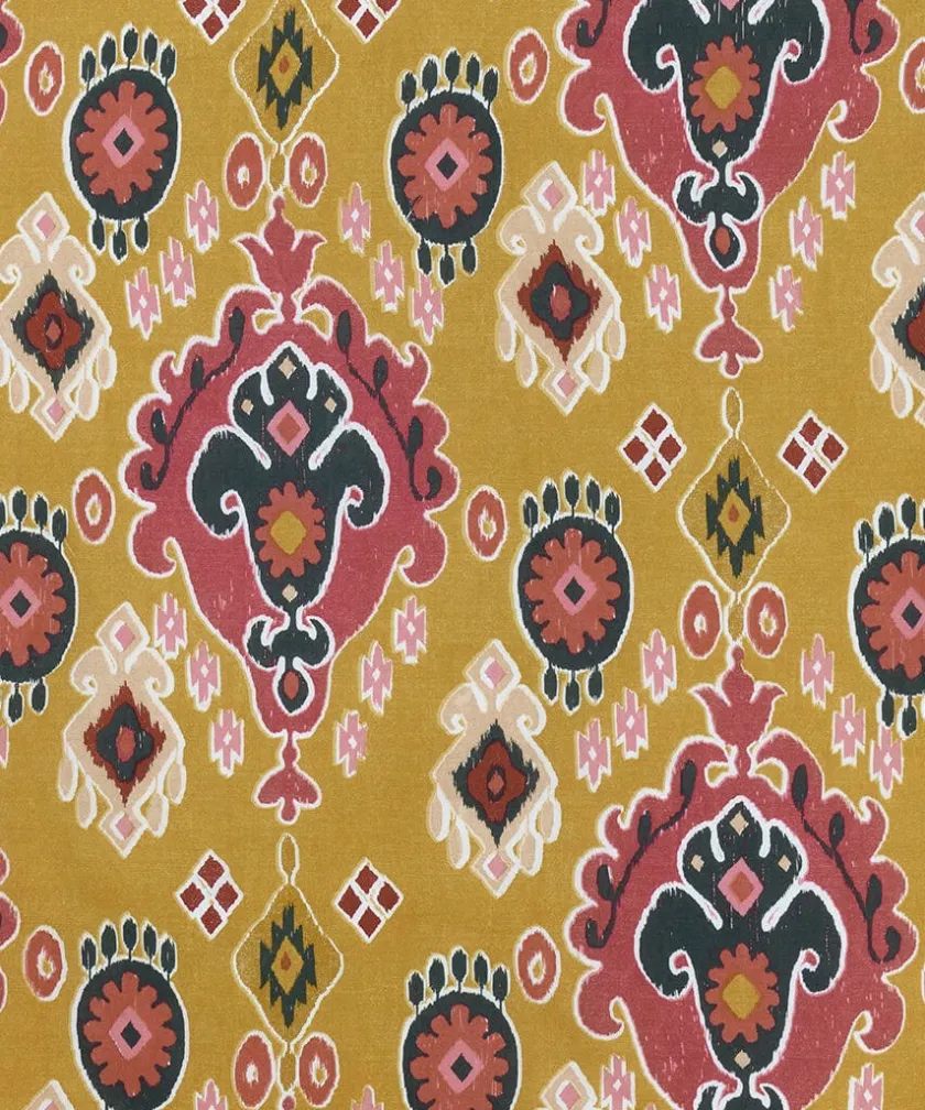 Joe Browns Aztec Cotton Slub Reversible Frill Duvet Set- Bedding