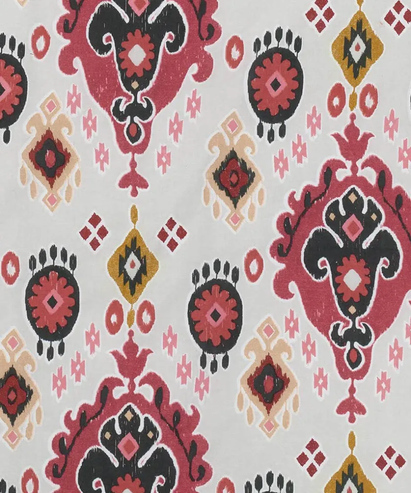 Joe Browns Aztec Cotton Slub Reversible Frill Duvet Set- Bedding
