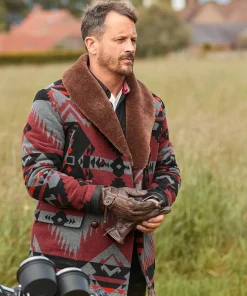 Joe Browns Aztec Fur Collar Coat- Coats & Jackets
