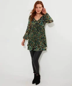 Joe Browns Beautifully Pleated Tunic-Women Tops, Tunics & Blouses