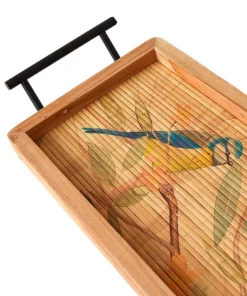 Joe Browns Blissful British Birds Bamboo Tray- Home Accessories|Animal Décor
