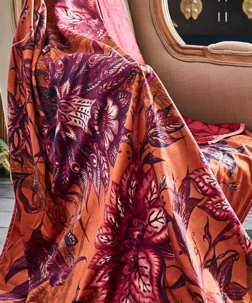 Joe Browns Bohemian Bloom Reversible Throw- Floral Décor|Cushions & Throws