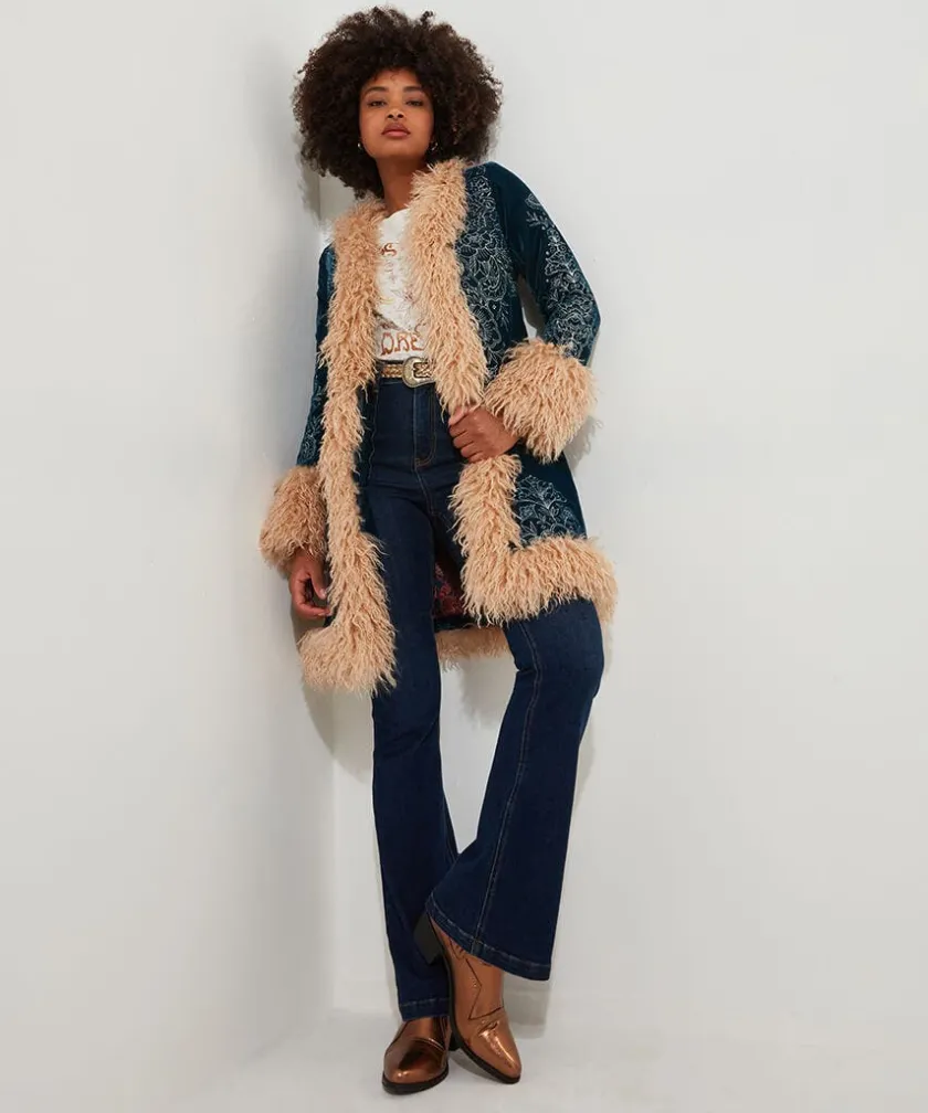 Joe Browns Boho Girl Embroidered Boutique Coat-Women Boutique Collection|Coats & Jackets