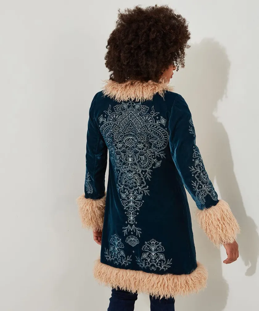 Joe Browns Boho Girl Embroidered Boutique Coat-Women Boutique Collection|Coats & Jackets