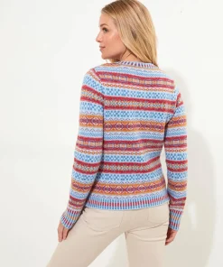 Joe Browns Bonnie Fairisle Cardigan-Women Knitwear & Cardigans