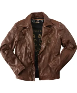 Joe Browns Burner Leather Jacket- Leather Jackets