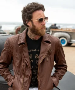 Joe Browns Burner Leather Jacket- Leather Jackets
