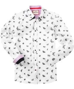 Joe Browns Butterfly And Bee Shirt- Men's Clothing|Tailoring