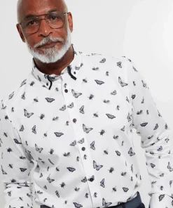 Joe Browns Butterfly And Bee Shirt- Men's Clothing|Tailoring