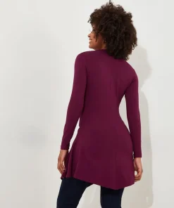Joe Browns Button Detail Jersey Tunic Top-Women Tops, Tunics & Blouses