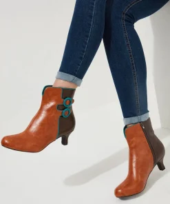 Joe Browns Carnaby Buckle Trim Boots-Women Ankle Boots|Heels