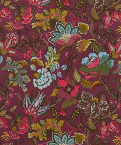 Joe Browns Savanna Leopard Florals Cotton Slub Reversible Duvet Set- Floral Décor|Nature Décor