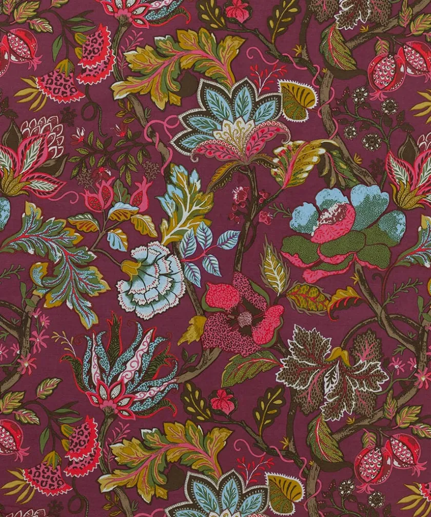 Joe Browns Savanna Leopard Florals Cotton Slub Reversible Duvet Set- Floral Décor|Nature Décor
