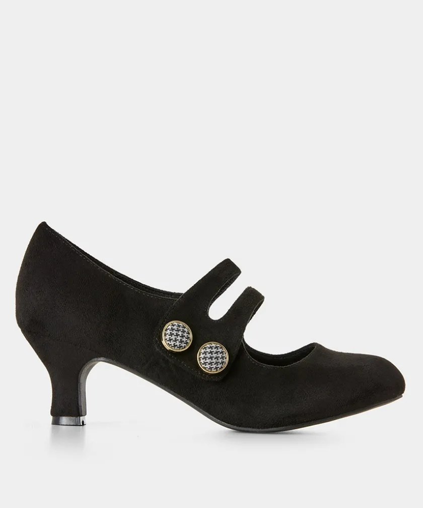 Joe Browns Check Me Out Dainty Mary Janes-Women Heels|Shoes