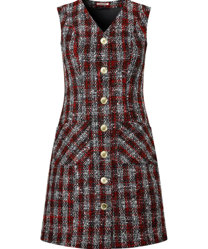 Joe Browns Check Pinafore Dress-Women Dresses