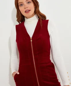 Joe Browns Confident Cord Pinafore Dress-Women Dresses