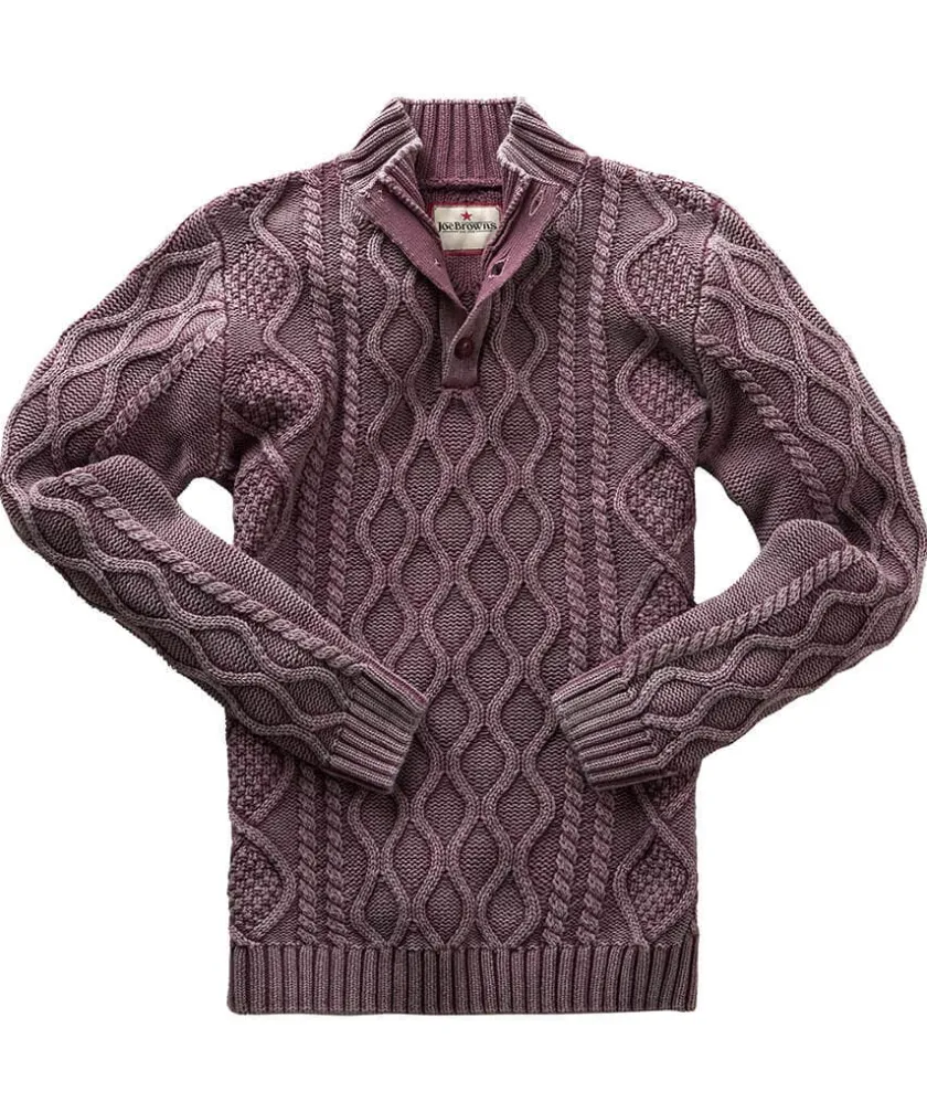 Joe Browns Cool In Cable Funnel- Layering Essentials|Knitwear