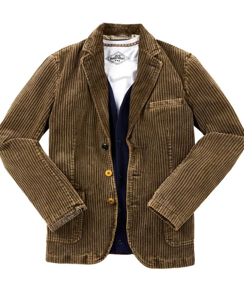 Joe Browns Cool In Cord Blazer- Blazers|Coats & Jackets