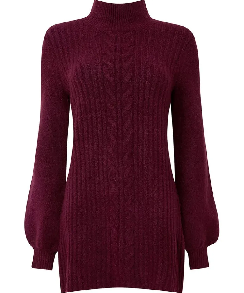 Joe Browns Cosy Cable Jumper Dress-Women Women's Clothing|Knitwear & Cardigans