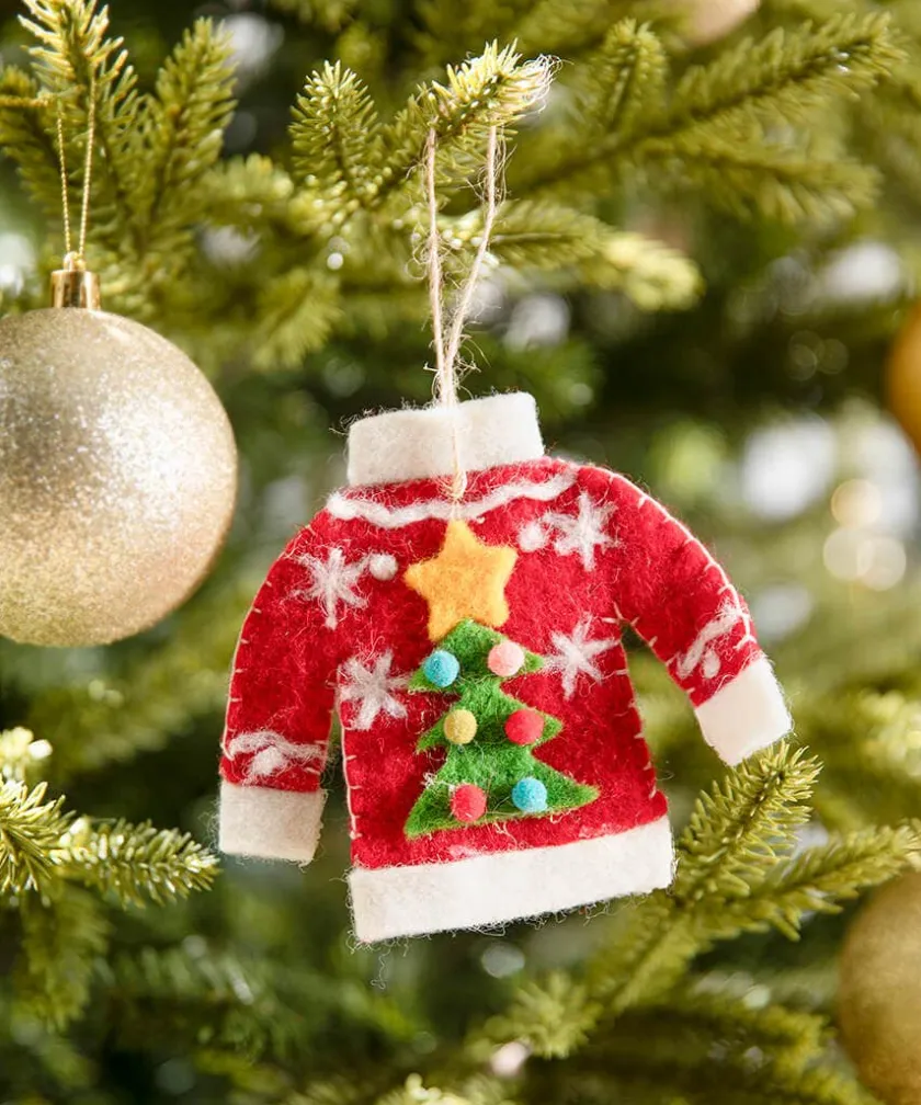 Joe Browns Cosy Christmas Jumper Hanging Decoration- Home Accessories|Christmas Homeware