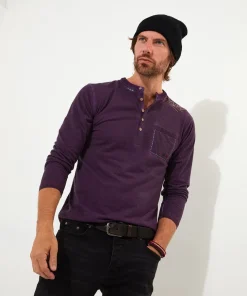 Joe Browns Customised Character Henley- Layering Essentials|T-Shirts & Tops
