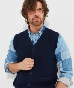 Joe Browns Dapper Knitted Waistcoat- Knitwear|Gifts