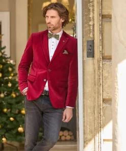 Joe Browns Dapper Velvet Blazer- Men's Clothing|Blazers