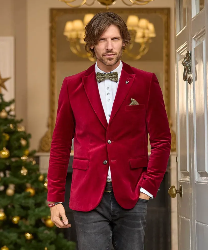 Joe Browns Dapper Velvet Blazer- Men's Clothing|Blazers