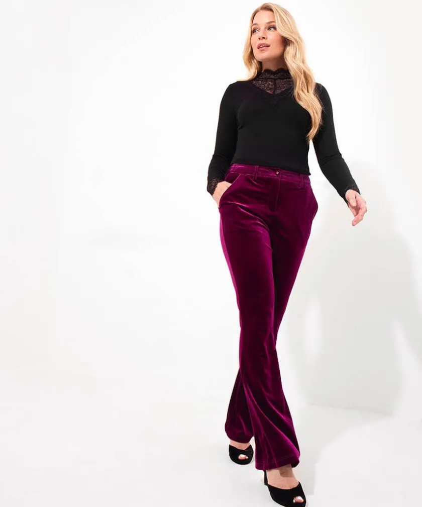 Joe Browns Darcie Lace High Neck Top-Women Tops, Tunics & Blouses