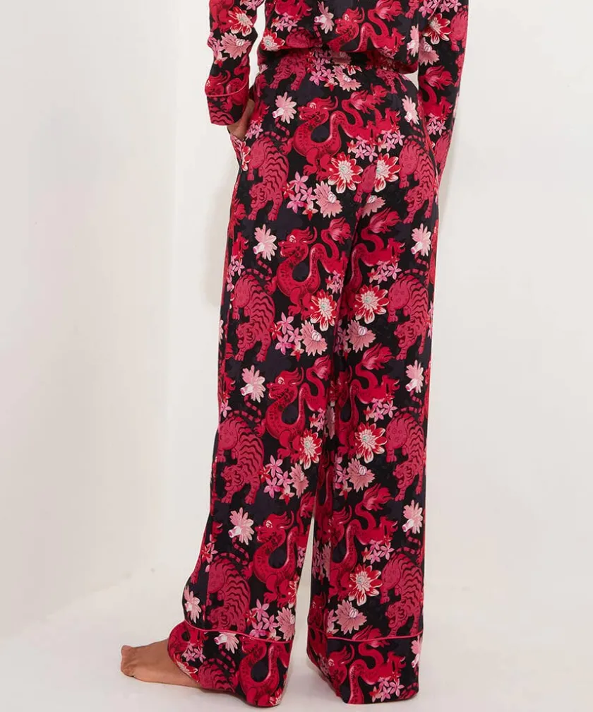 Joe Browns Daring Dragon Pyjama Bottoms-Women Women's Clothing|Loungewear & Pyjamas