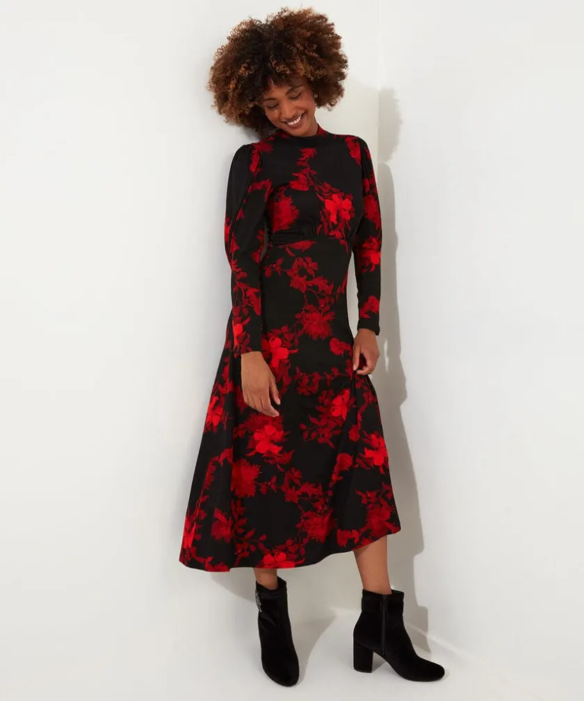 Joe Browns Daringly Different Jersey Dress-Women Petite Collection|Dresses