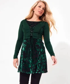 Joe Browns Darling Devore Tunic-Women Women's Clothing|Tops, Tunics & Blouses