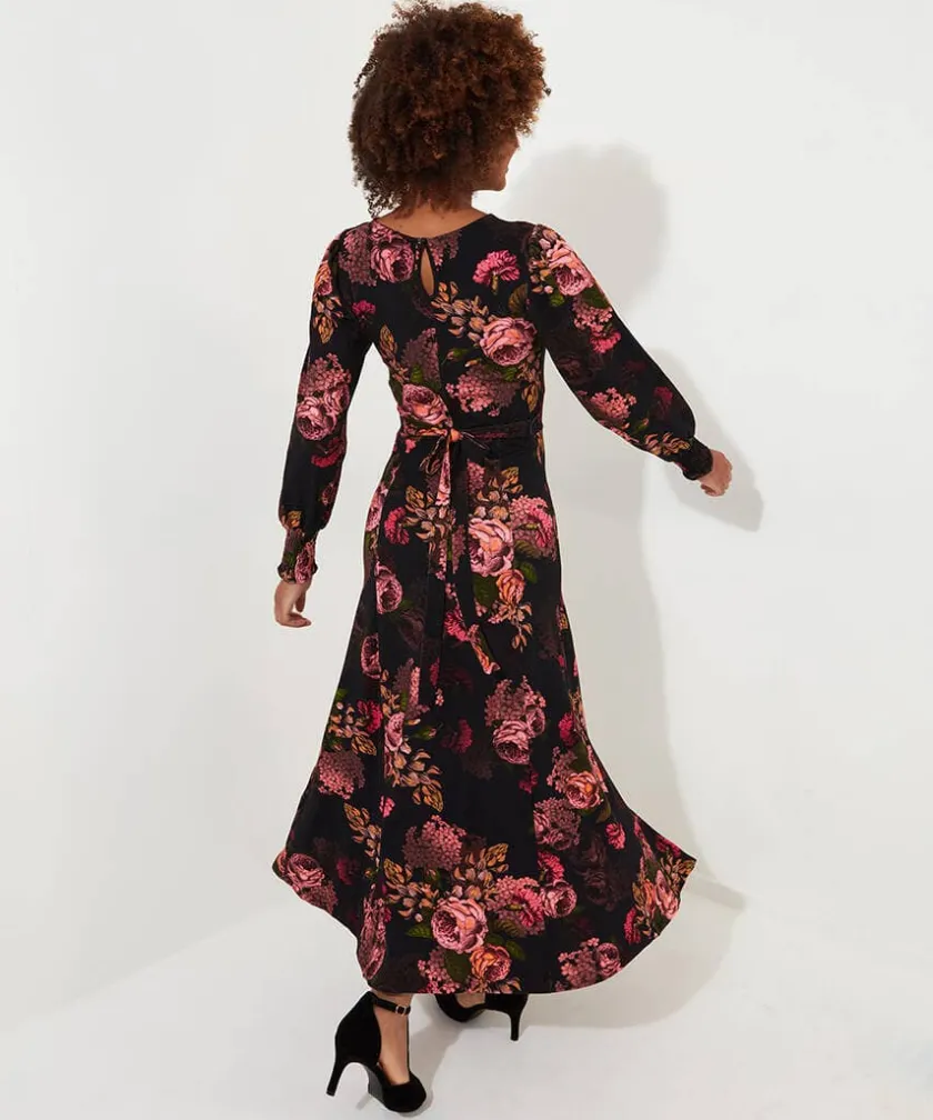 Joe Browns Dramatic Florals Jersey Dress-Women Petite Collection|Dresses