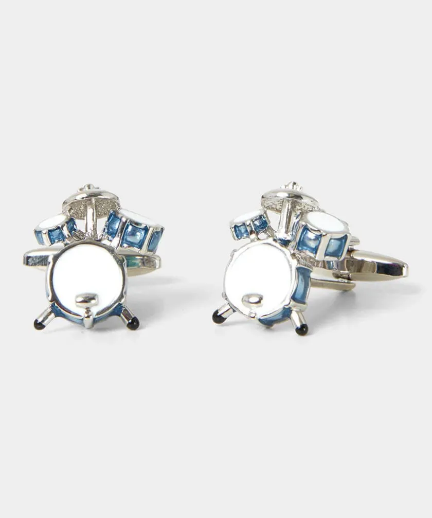 Joe Browns Drumkit Cufflinks- Men's Clothing|Stocking Fillers