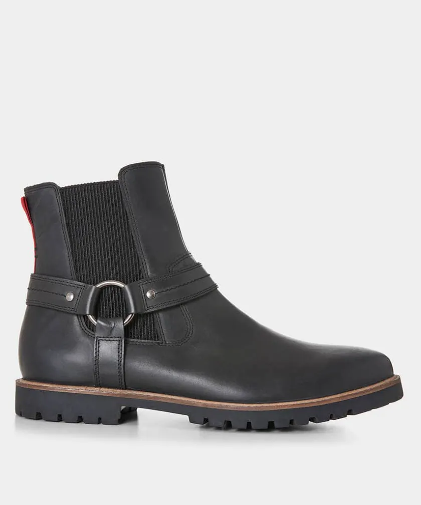 Joe Browns Eagle Pass Oiled Biker Boots- Boots|Shoes, Boots & Trainers