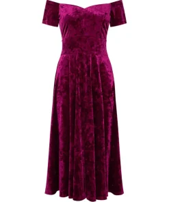 Joe Browns Ellie Vintage Velour Dress-Women Women's Clothing|Dresses