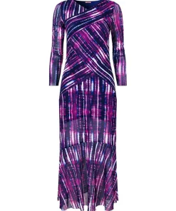 Joe Browns Elsa Printed Mesh Dress-Women Dresses