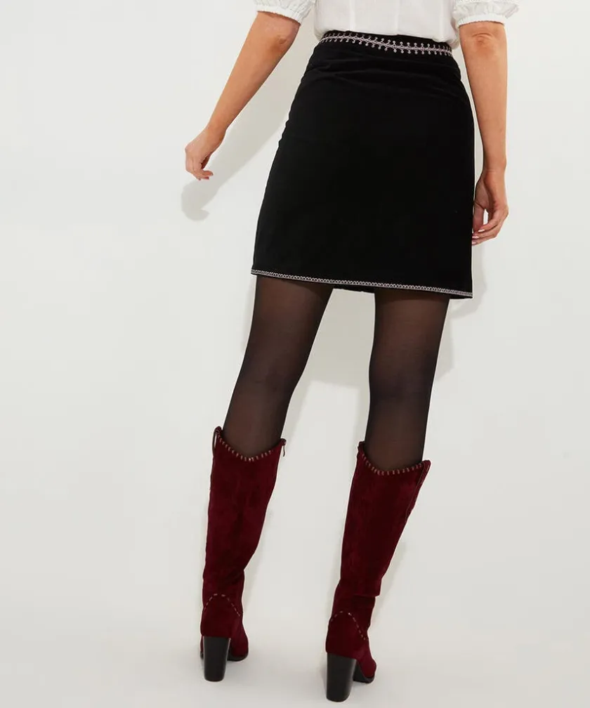 Joe Browns Embroidered Skirt-Women Skirts