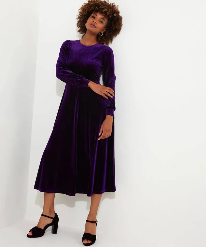 Joe Browns Etta Velour Dress-Women Women's Clothing|Petite Collection