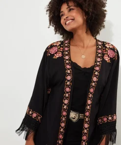 Joe Browns Exquisite Embroidered Kimono-Women Tops, Tunics & Blouses